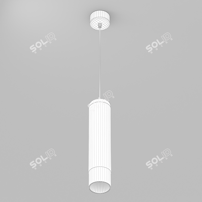 Designer Pendant Light Fixture | High CRI 3D model image 4