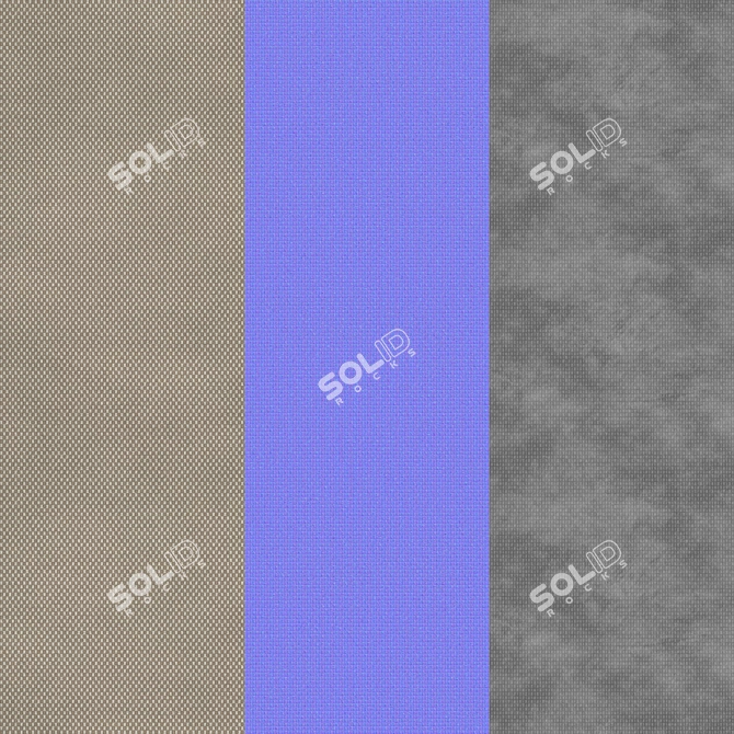 4K PBR Fabric Textures Set 3D model image 2