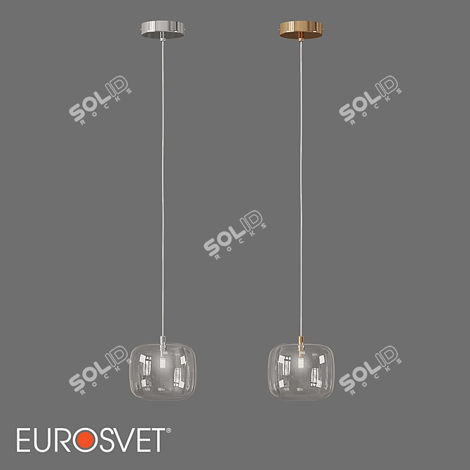 Eurosvet Jar Pendant Light 3D model image 1