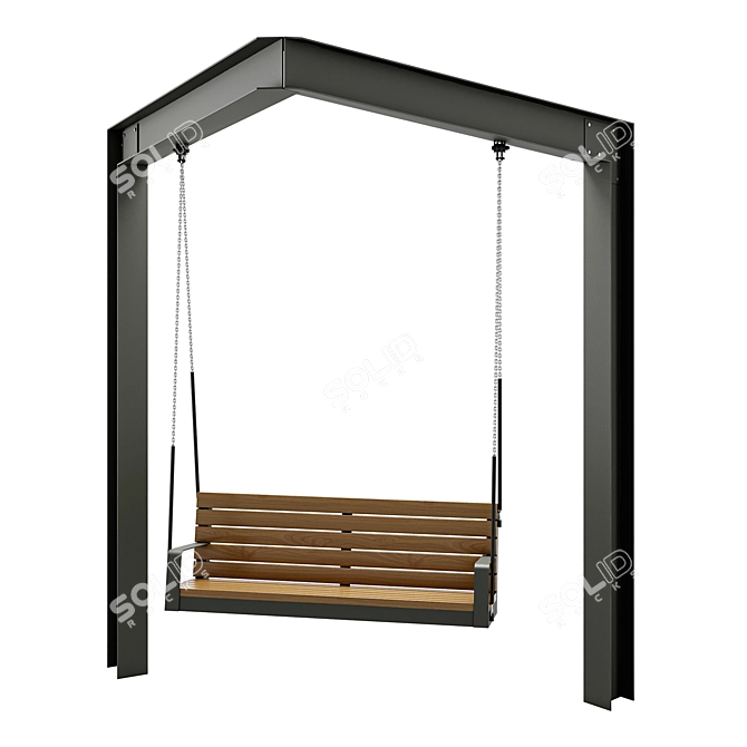  "Ronin" Swing Set by Adanat Grupp 3D model image 1