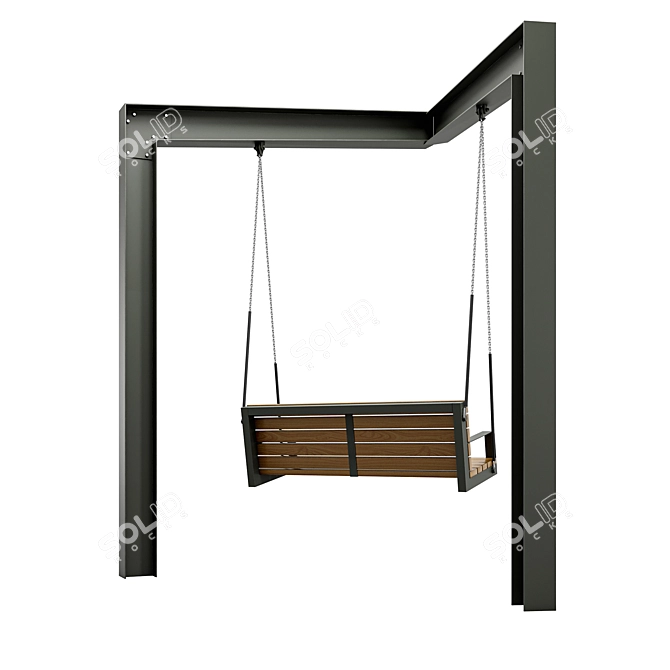  "Ronin" Swing Set by Adanat Grupp 3D model image 3