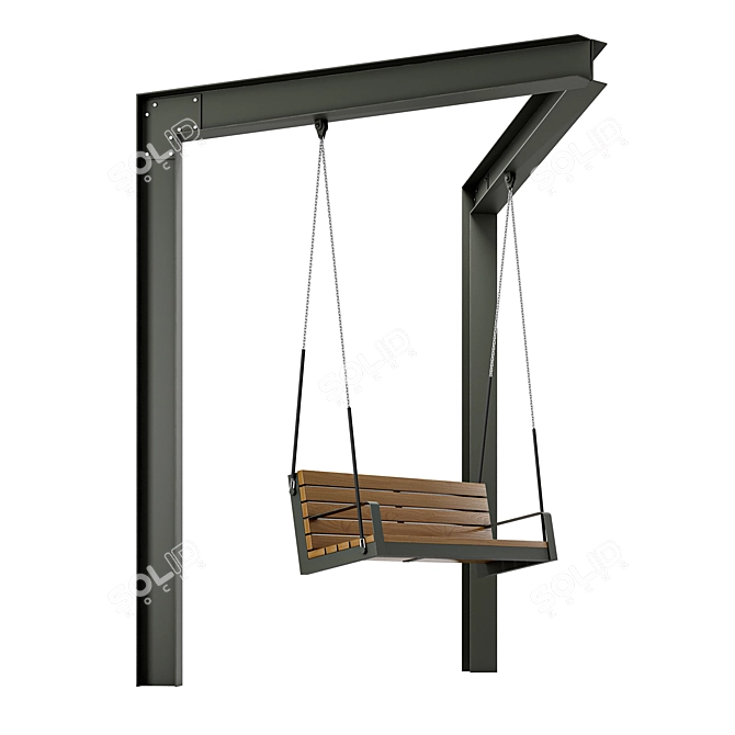  "Ronin" Swing Set by Adanat Grupp 3D model image 4