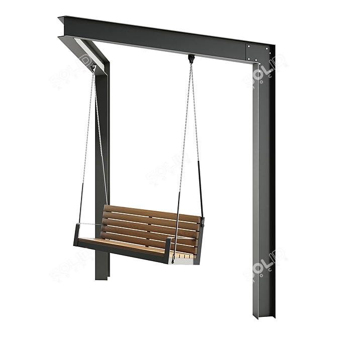  "Ronin" Swing Set by Adanat Grupp 3D model image 9