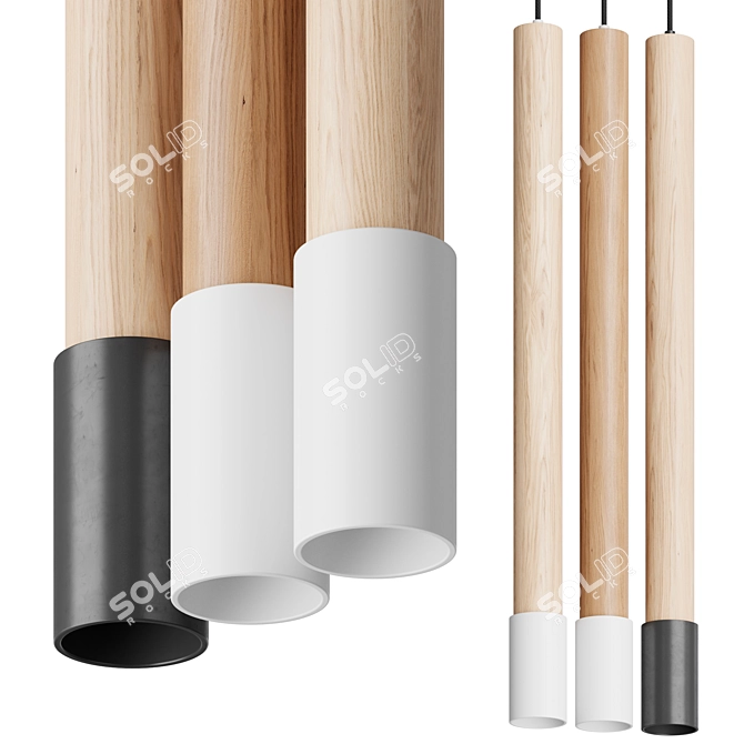  FILD Pendant Light S06 3D model image 2