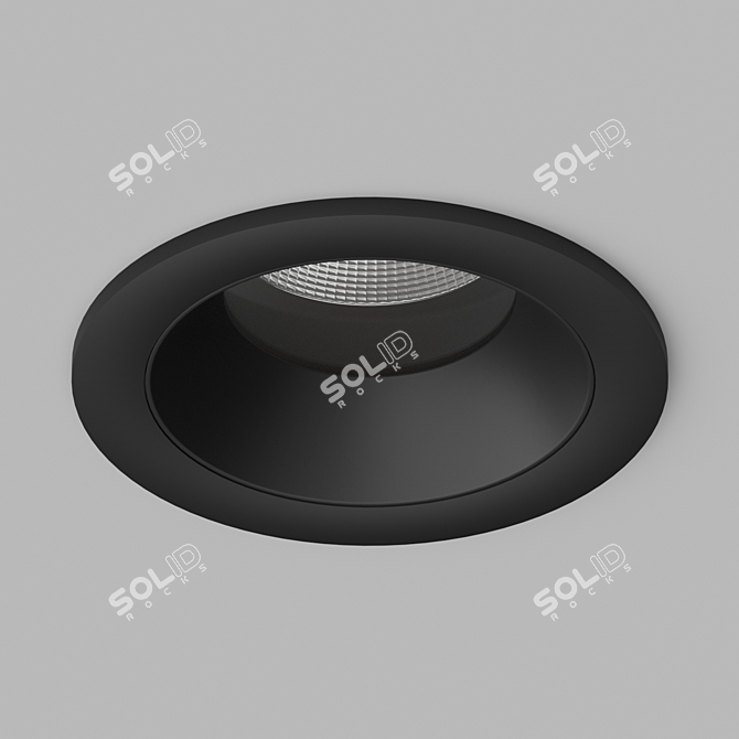 Compact IP44 Recessed Spotlights 3D model image 3