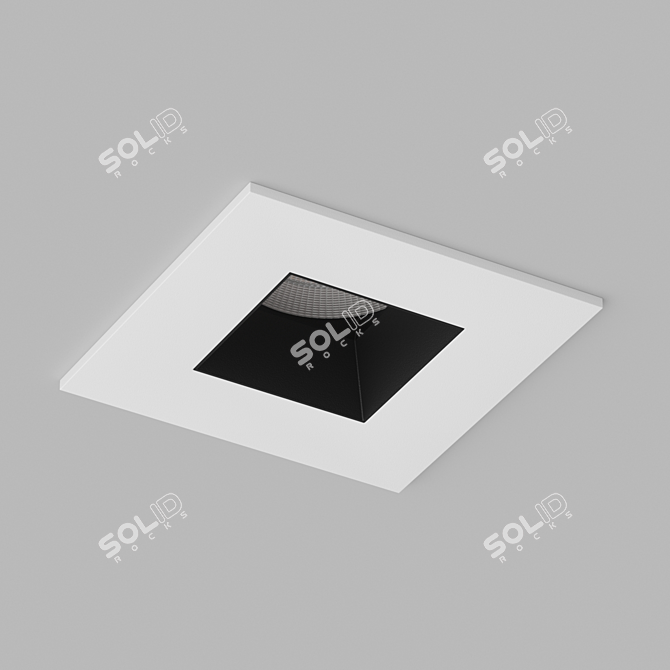 Compact IP44 Recessed Spotlights 3D model image 4