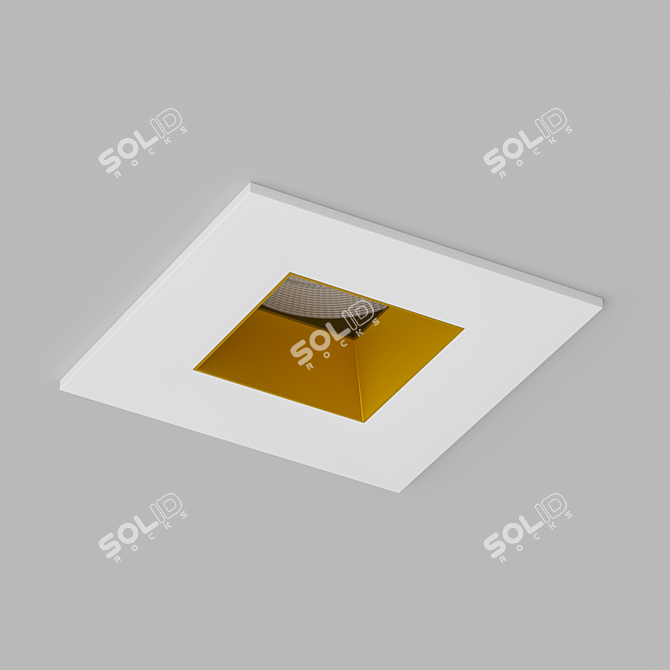 Compact IP44 Recessed Spotlights 3D model image 5