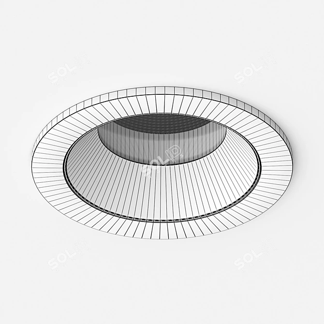 Compact IP44 Recessed Spotlights 3D model image 7
