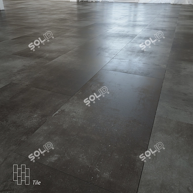 Premium Stone-Floor Textures Kit 3D model image 1