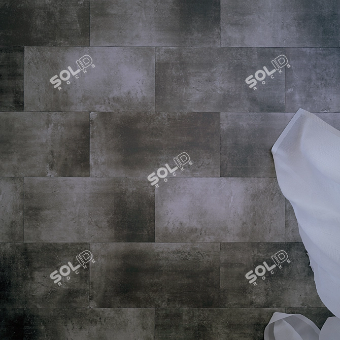 Premium Stone-Floor Textures Kit 3D model image 2