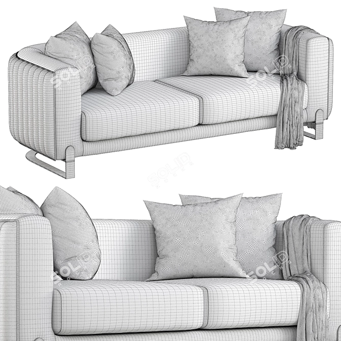 Contemporary Oscar Sofa 2015 Model 3D model image 3