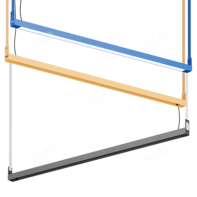 Modern Pendant Light BLT 1 3D model image 2