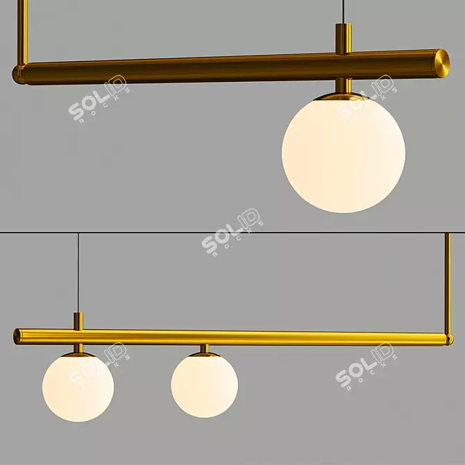 Designer Barra Lamps Set 2013 3D model image 3