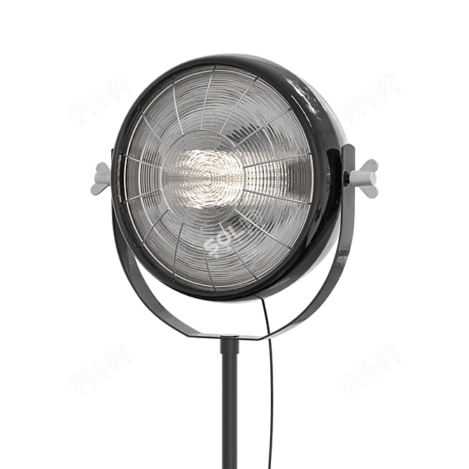 Minimalist Floor Lamp SVARTNORA 3D model image 3