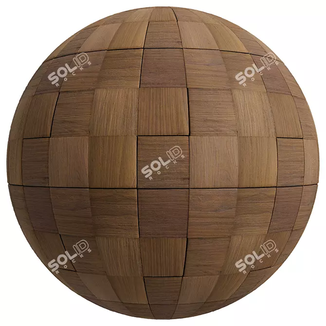 Alenor 3D Wood Wall Panels 3D model image 4