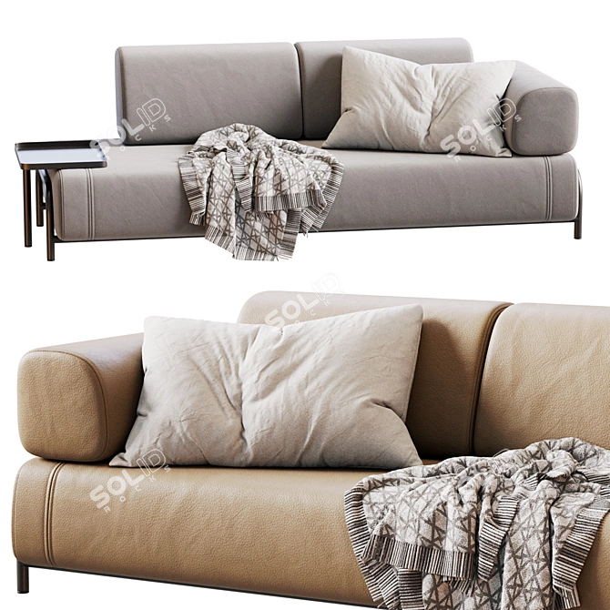 Modern Design Compo Furniture Set 3D model image 3