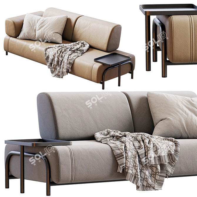 Modern Design Compo Furniture Set 3D model image 5