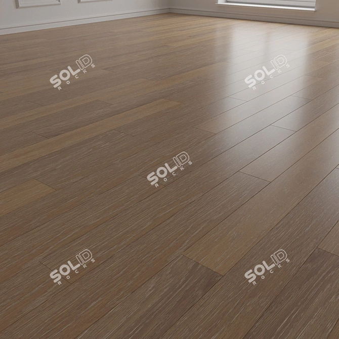 3D Parquet Laminate Collection 3D model image 2