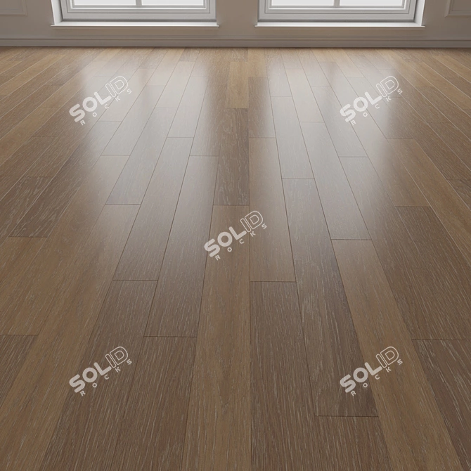 3D Parquet Laminate Collection 3D model image 3