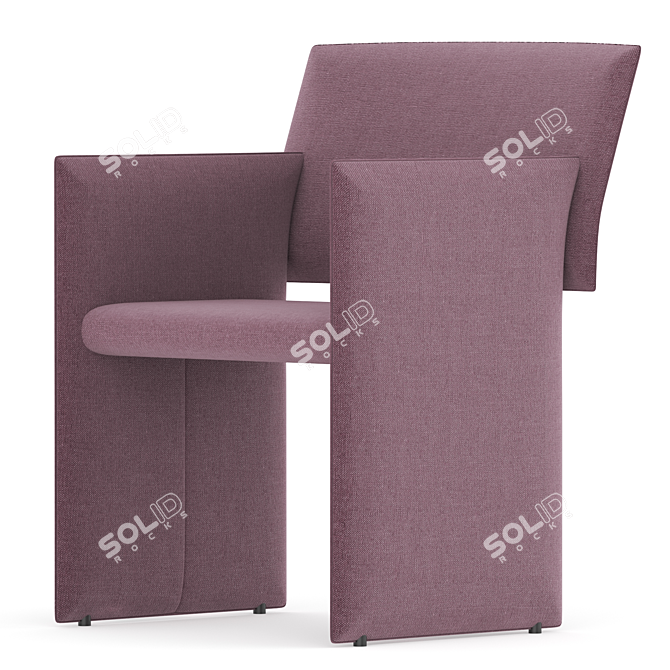 Modern Noto Chair for 2017 3D model image 2