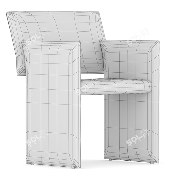 Modern Noto Chair for 2017 3D model image 4