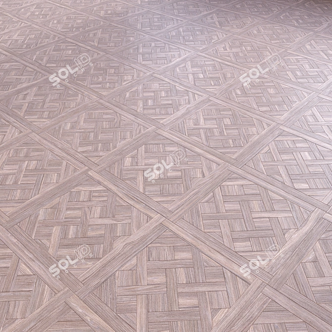 Versatile 3D Wooden Floor Model 3D model image 3