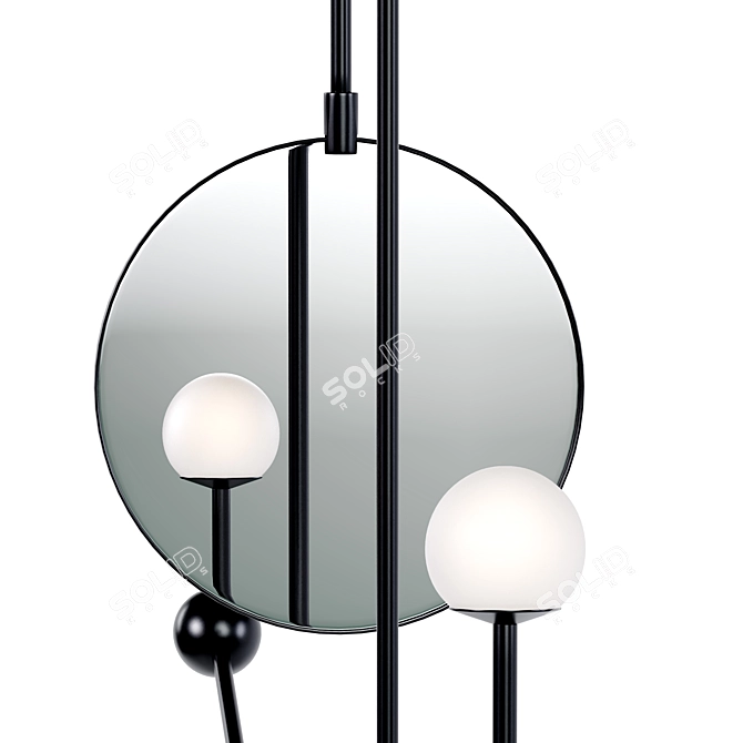 Sleek Lines Design Lamps 3D model image 2