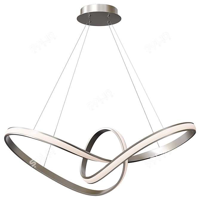 Modern Eurosvet Kink Lighting Fixture 3D model image 1