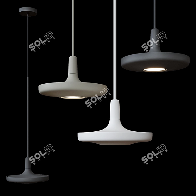 Elegant Lampatron Noble Design Light 3D model image 2