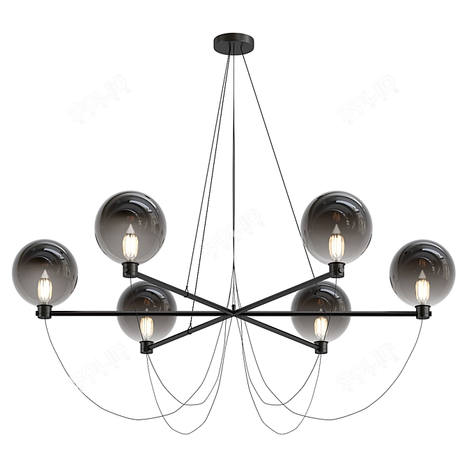 Ethereal Design Lamp "Elegy 3D model image 1