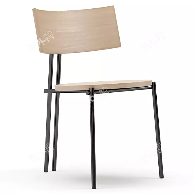  Sleek LOBE Tamo Chair 2014 3D model image 2