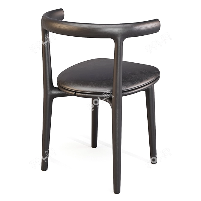 Baxter Himba Outdoor Dining Chair 3D model image 5