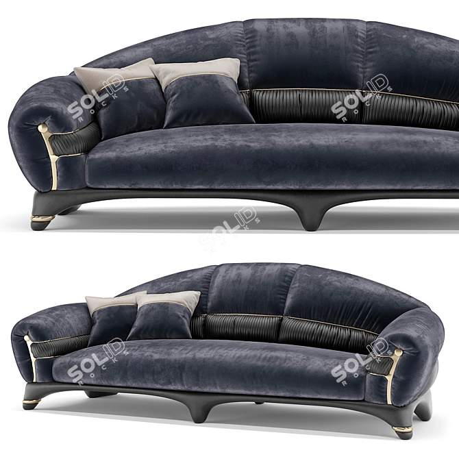 Luxury Sofa by MUYA Mobilya 3D model image 5