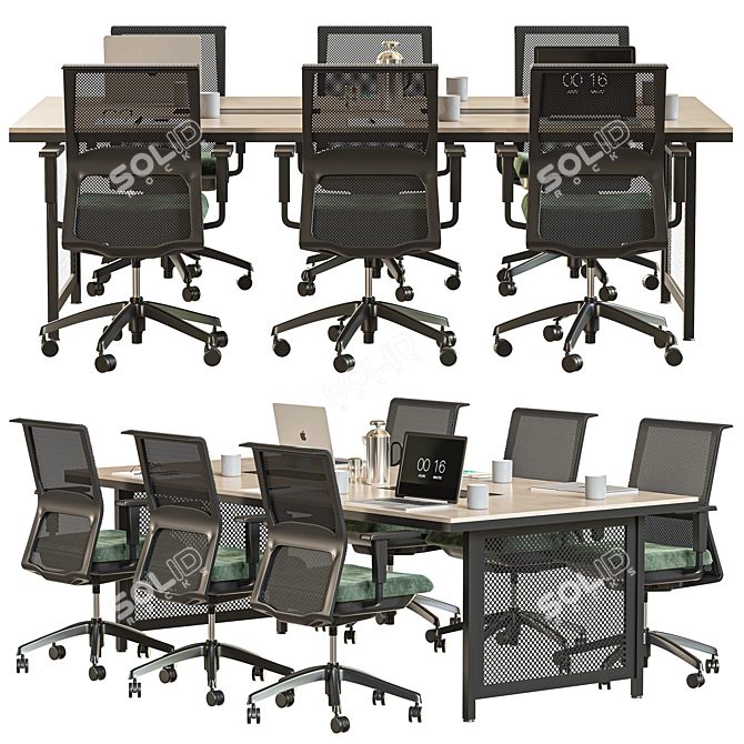 2015 3D Table Models Bundle 3D model image 1