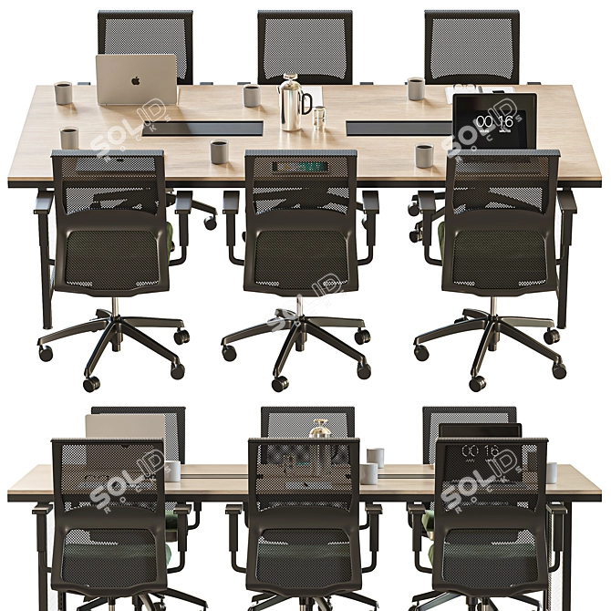 2015 3D Table Models Bundle 3D model image 2