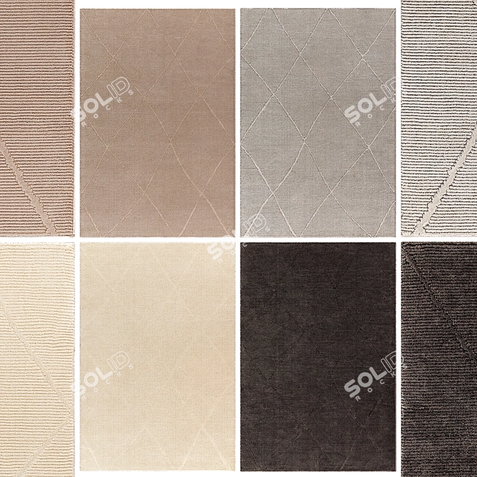 Luxury Prestige Rugs 3D Model 3D model image 1