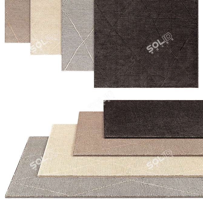 Luxury Prestige Rugs 3D Model 3D model image 2