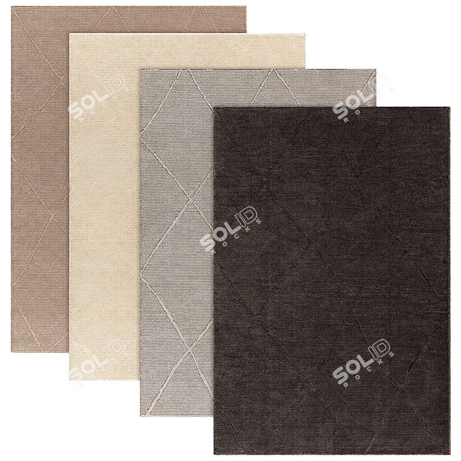 Luxury Prestige Rugs 3D Model 3D model image 4