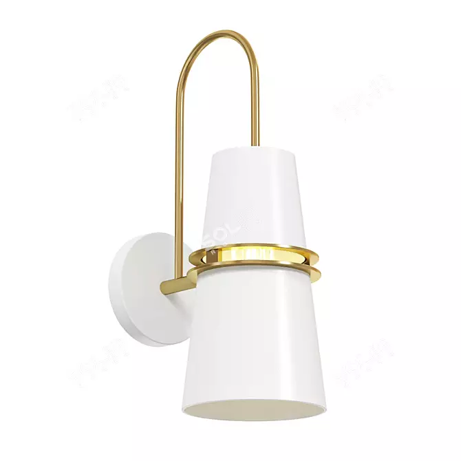 Thor Nordic Wall Lamp 3D model image 2