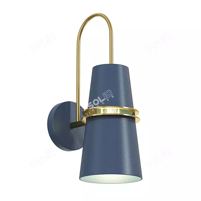 Thor Nordic Wall Lamp 3D model image 4