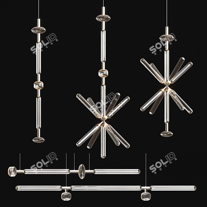 Cryptic Glass Illumination Set 3D model image 1