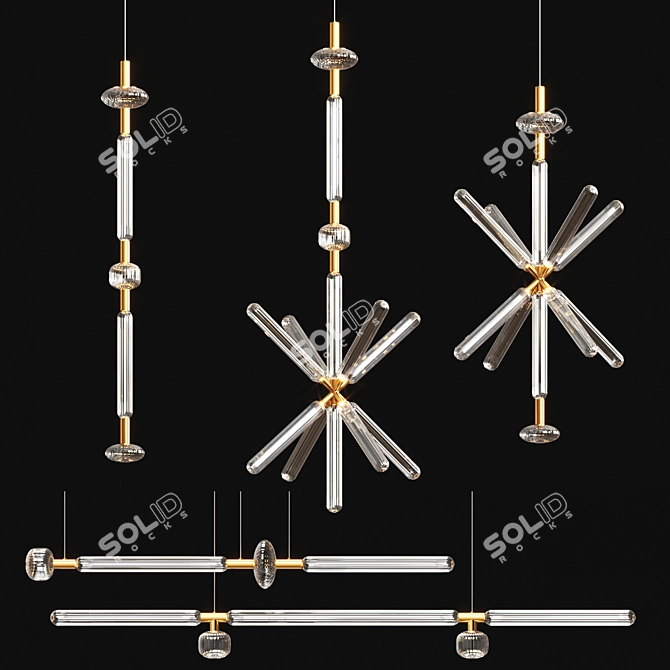 Cryptic Glass Illumination Set 3D model image 4