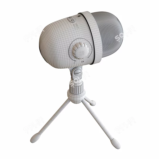 Amazon Basics Mini Condenser Microphone 3D model image 3