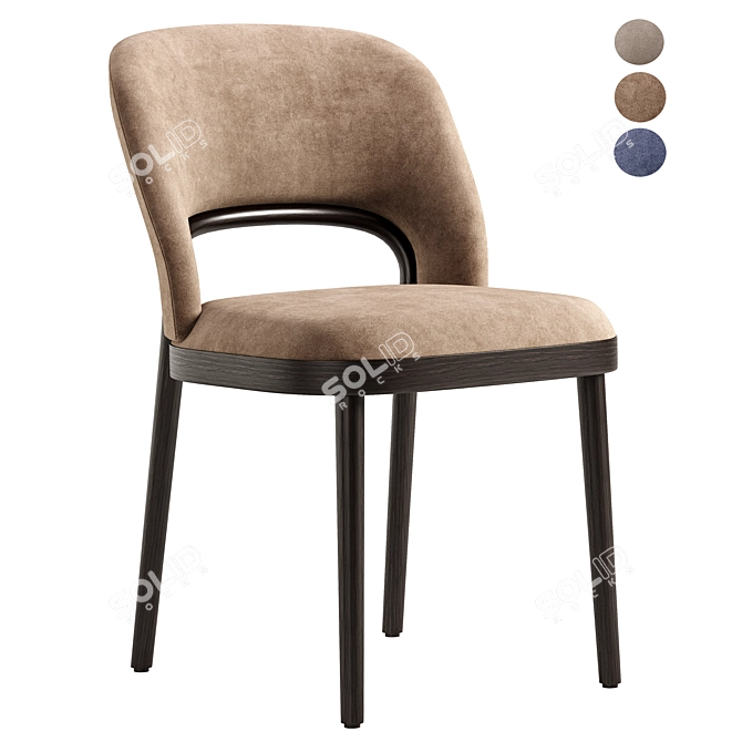 520 P Thonet Chair 3D Model 3D model image 4