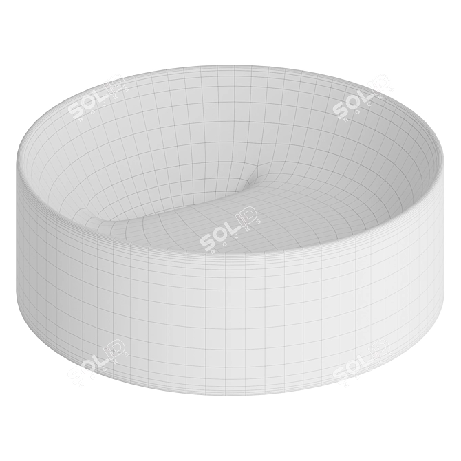 Elegant FALPER FONTANA Sink 3D model image 2