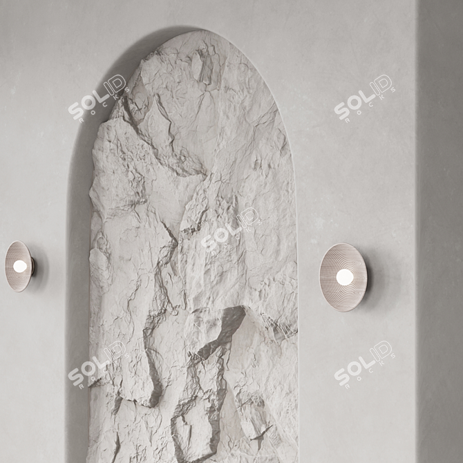 Stone & Metal Arch Set 3D model image 8