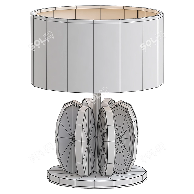 Modern Budapest Table Lamp Design 3D model image 1