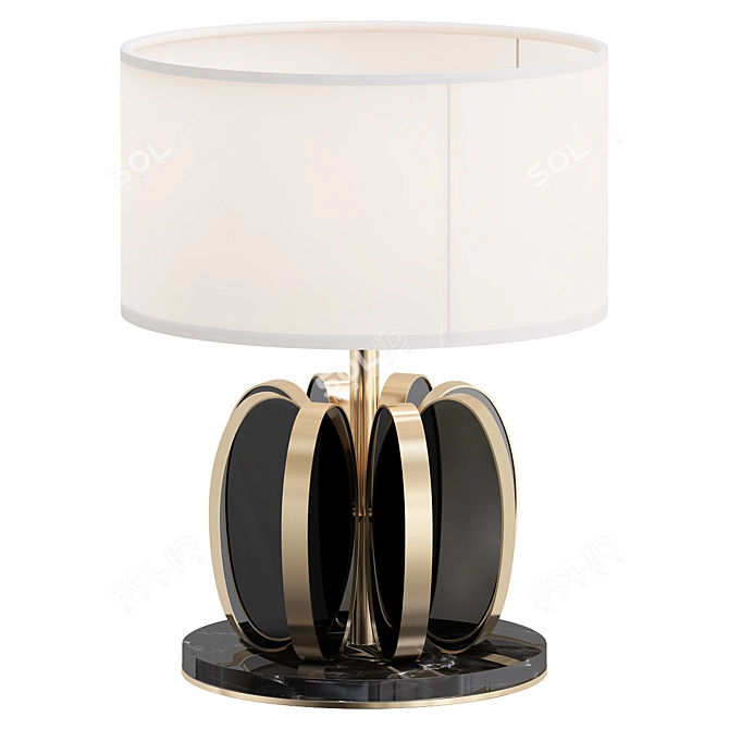 Modern Budapest Table Lamp Design 3D model image 2