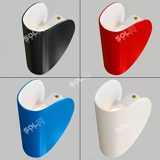 Sleek 2013 Design Lamp 3D model image 2