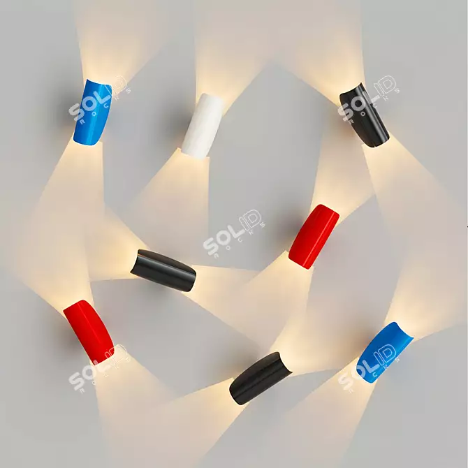 Sleek 2013 Design Lamp 3D model image 3